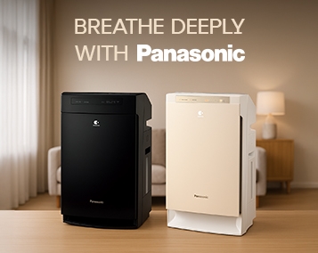 Breathe Deeply with Panasonic!