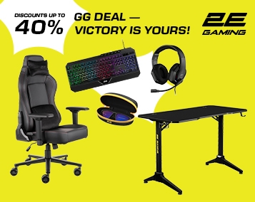 November Loot: Discounts on 2E GAMING Are Waiting for You!