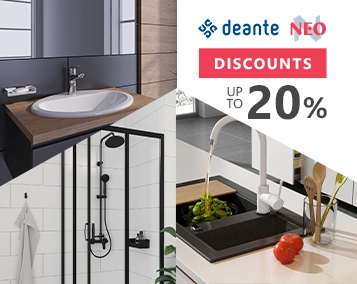 20% Discount on Deante Bathroom Fixtures!