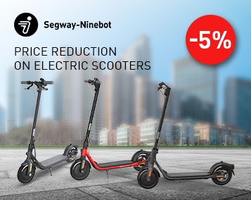 Segway радует снижением цен на электросамокаты!